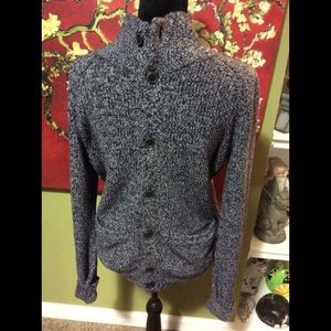 Uniqlo button down sweater